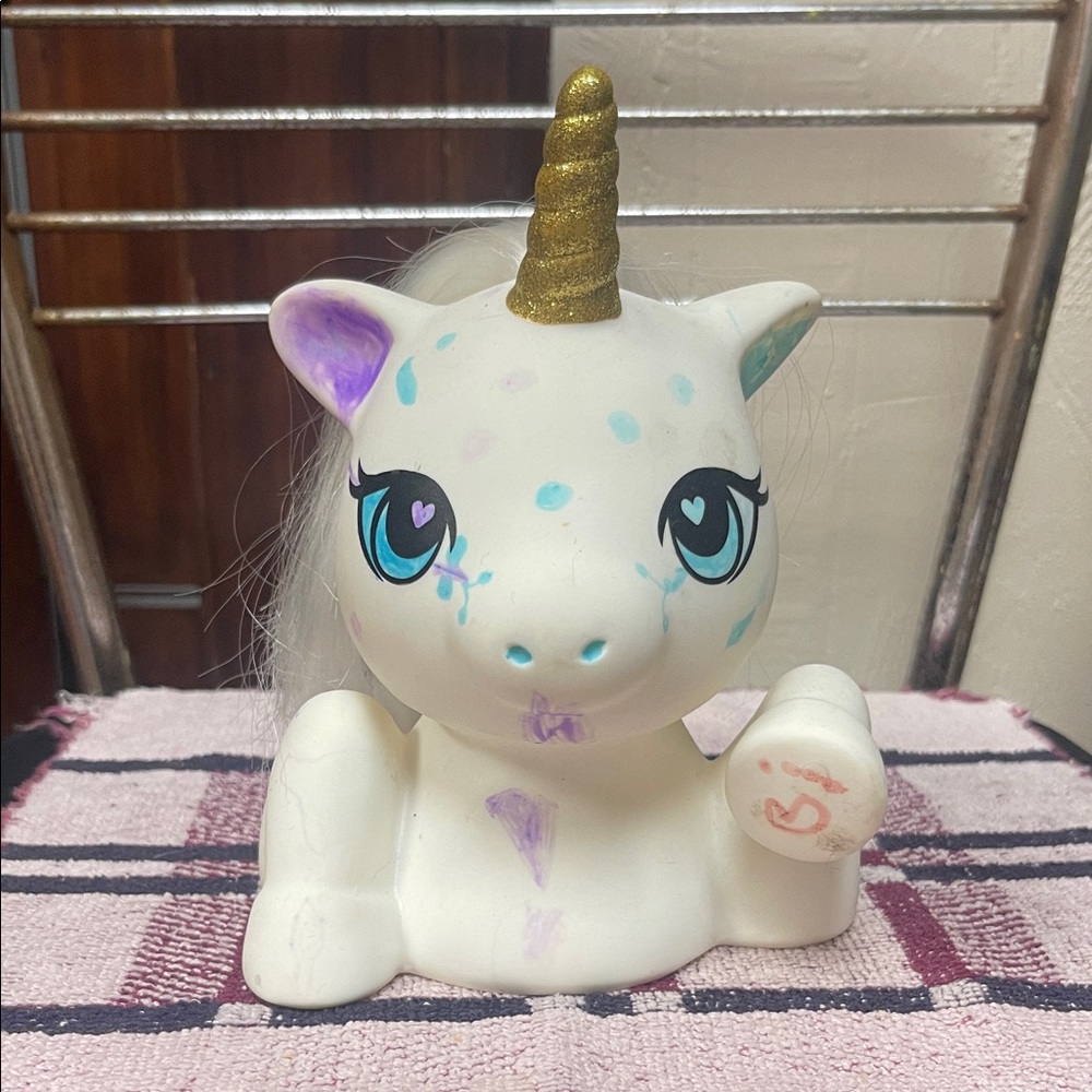 Cute Unicorn Styling Head